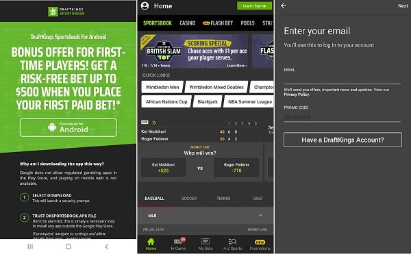 draftkings sportsbook app wv