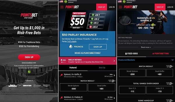 PointsBet points betting