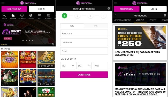 borgata online casino app