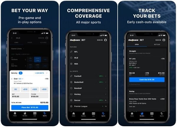 Thescore app for kindle