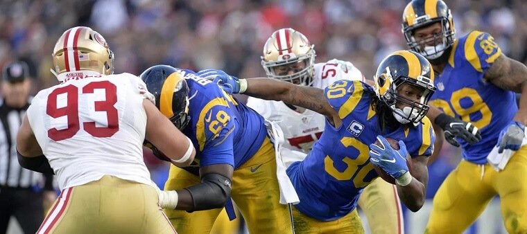Free Football picks - San Francisco 49ers at Los Angeles Rams