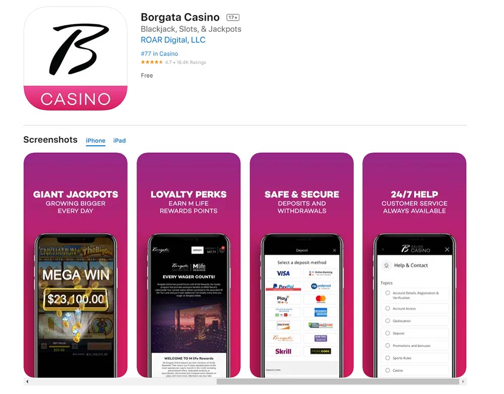 Borgata Casino Apple App