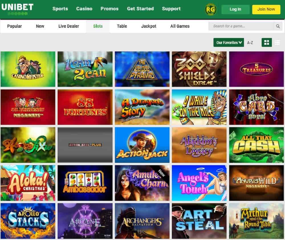 unibet casino mobile