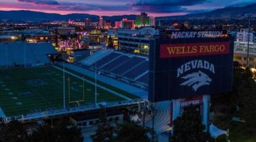 The Mackay Stadium in Nevada