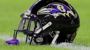 Ravens helmet
