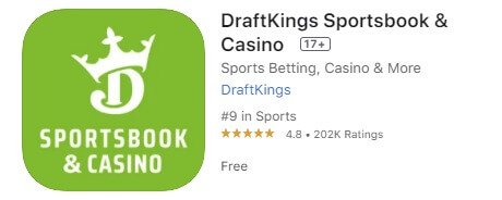 Update DraftKings sportsbook app