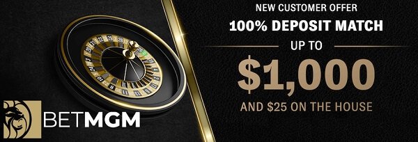 BetMGM Casino bonus code