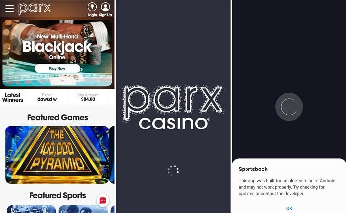 download parx casino app