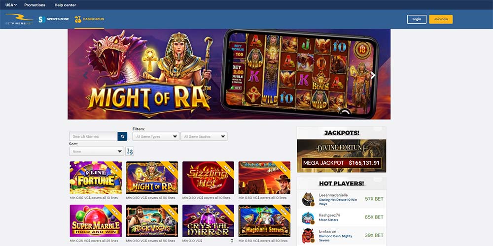 Betrivers NET Social Casino