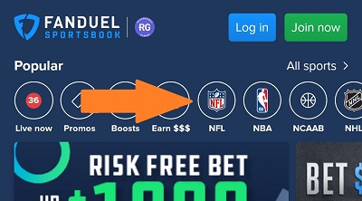 Bet NFL FanDuel