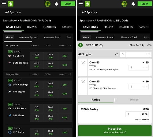 can you do normal bets on draftkings