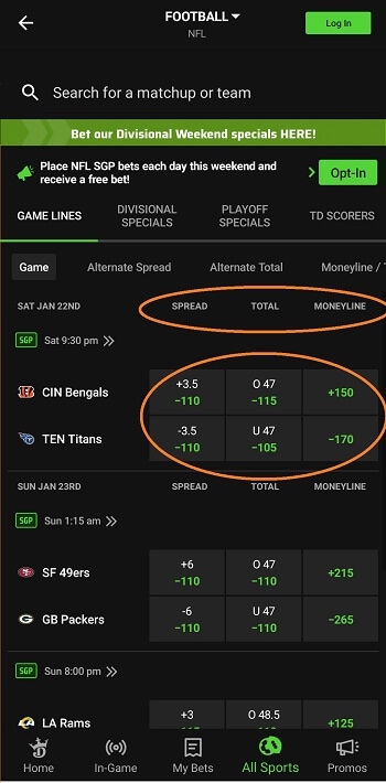 us bets draftkings