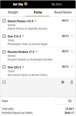 How to parlay on BetMGM