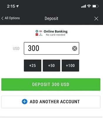 Making BetMGM deposit