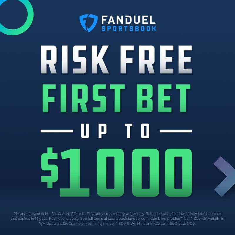 FanDuel $1,000 Free Bets