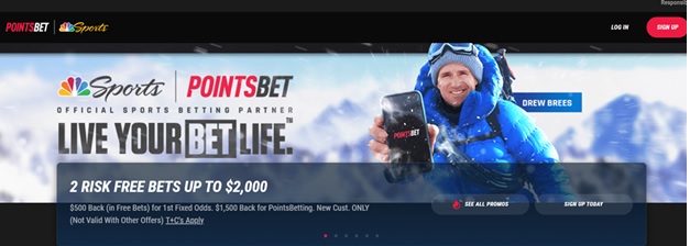 PointsBetting free bet