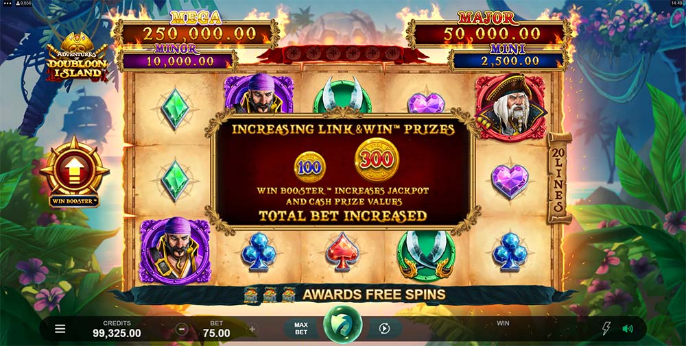 Adventures of Doubloon Island Slot