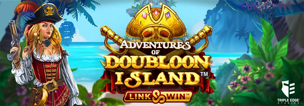 Adventures of Doubloon Island Slot Logo