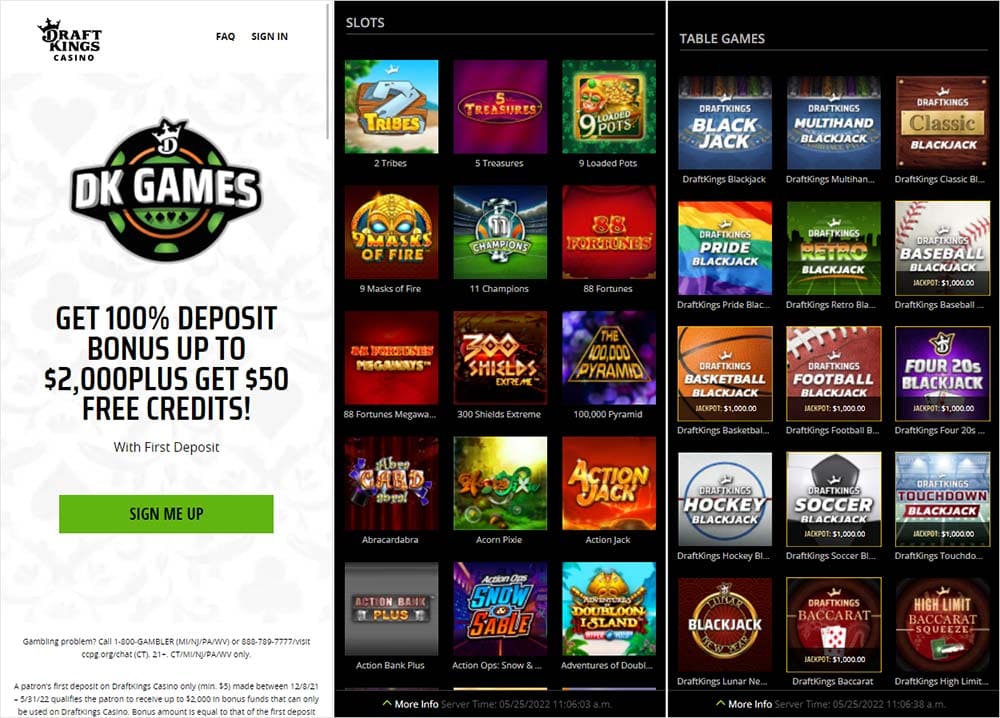 DraftKings Casino App