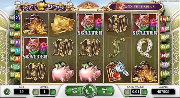 Piggy Riches Slot Bonus Trigger