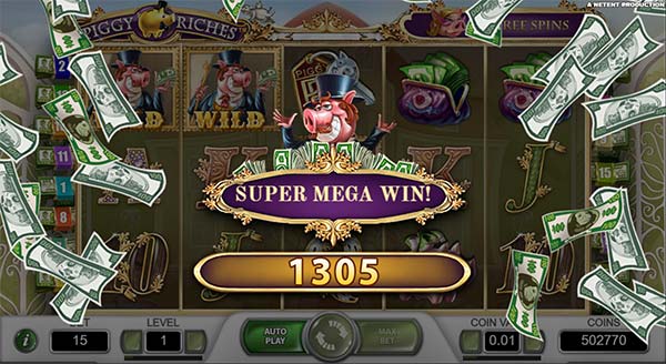 Piggy Riches Slot Super Mega Win