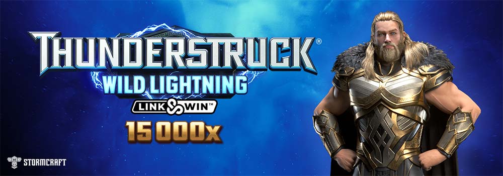 Thunderstruck Wild Lightning Slot Logo