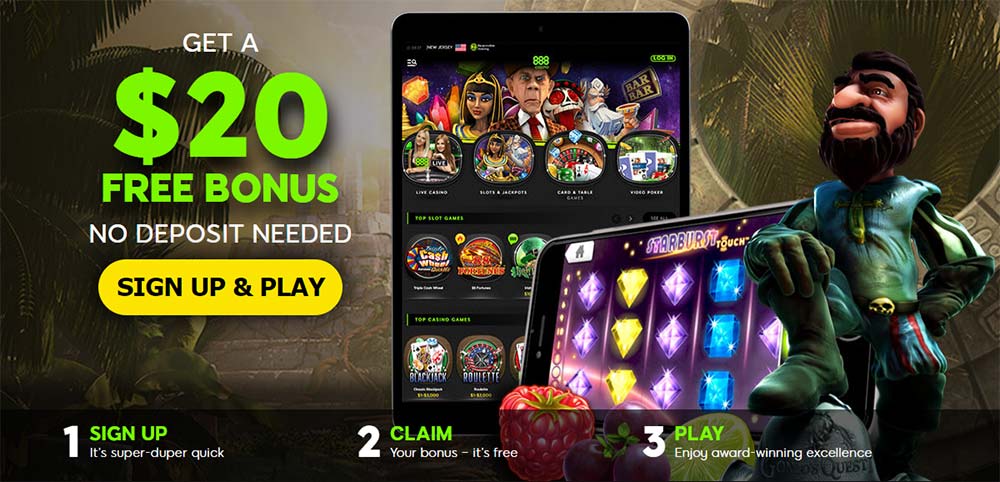 888 No Deposit Casino Offer