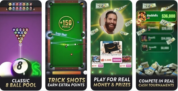 Real money pool game app