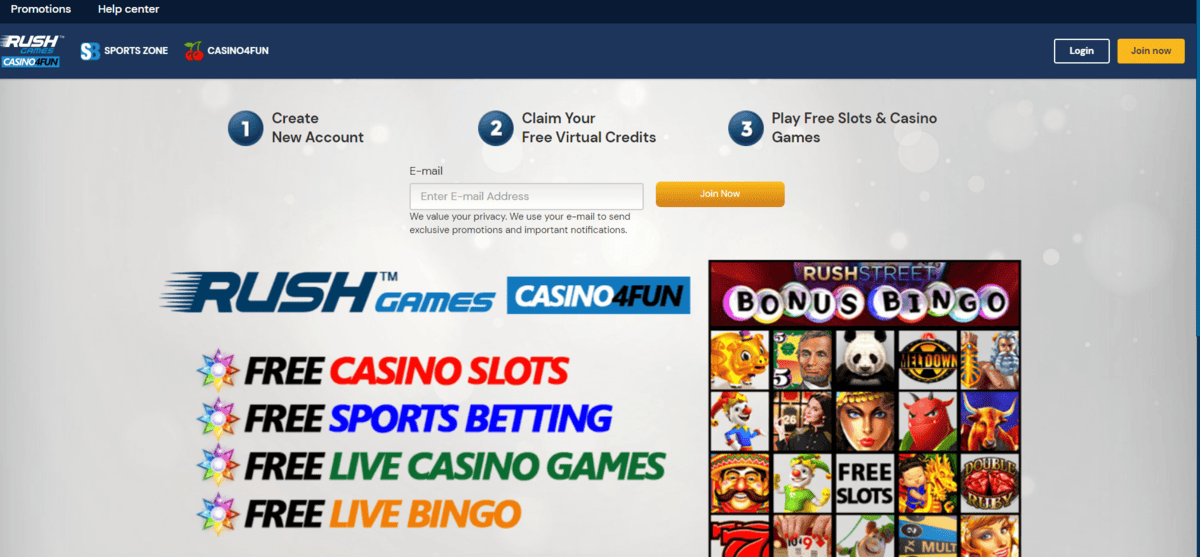 Rush Games Casino4fun