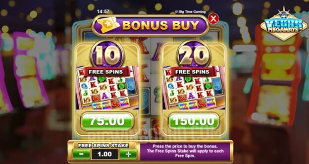 Bonus Buy Megaways Slots