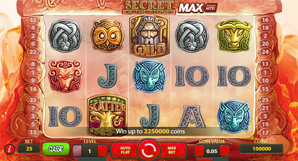 Secret of the Stones Max Slot