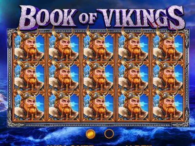 Book of Vikings slot logo
