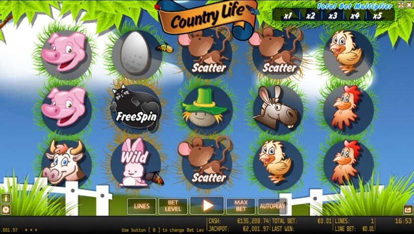 Country Life HD slot