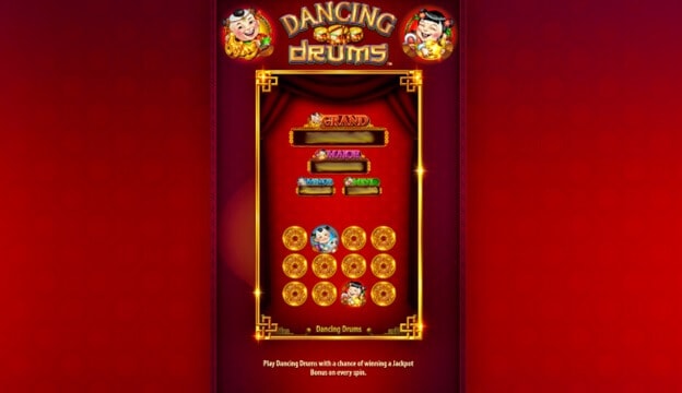 Dancing Drums slot jackpots