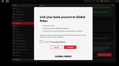 Global Poker Banking