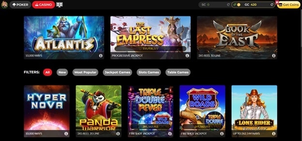 Global Poker mobile games