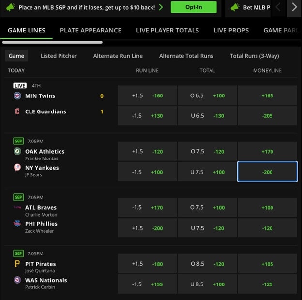 How to bet to make money on DraftKings