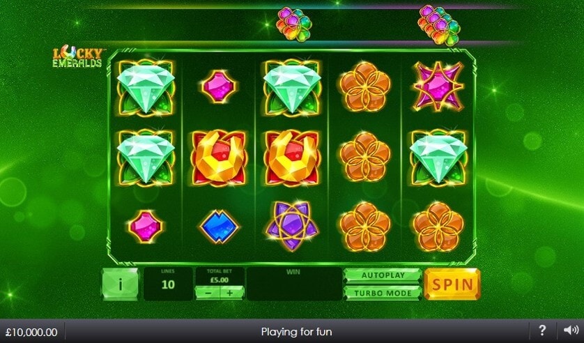 Lucky Emeralds slot machine