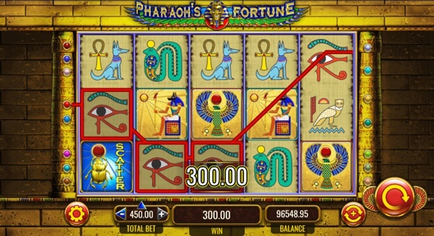 pharaohs fortune real money