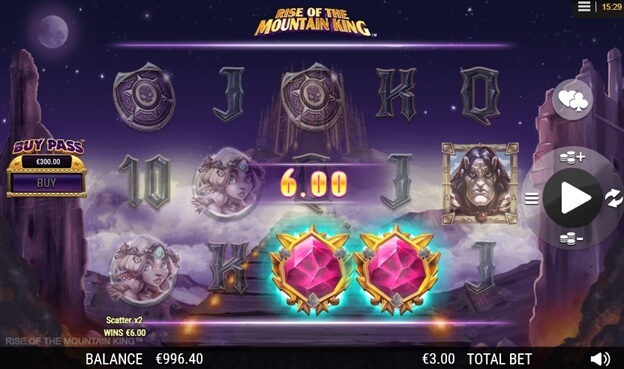 Rise of the Mountain King slot