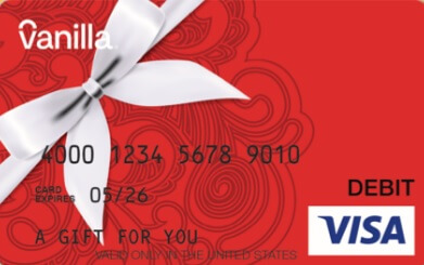 Vanilla Visa Casino debit