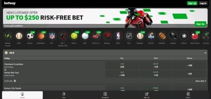 Betway Risk-Free Bet
