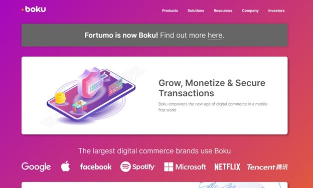 Boku pay by phone casino