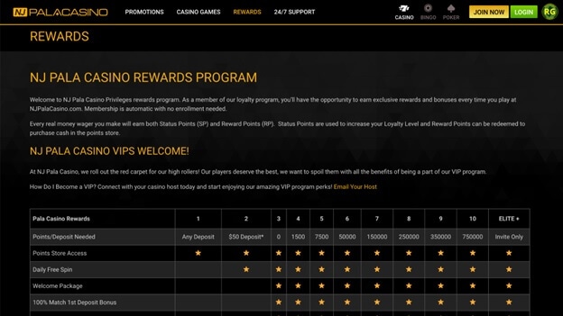 Pala Casino Bonuses & Rewards