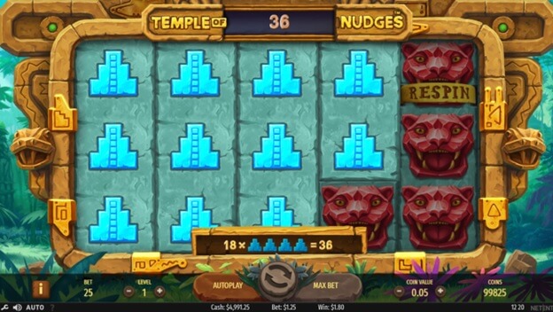 Temple of Nudges slot