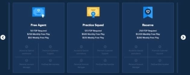 FanDuel VIP rewards