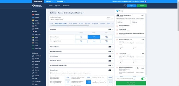 FanDuel arbitrage betting