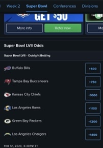 where to place halftime prop bets