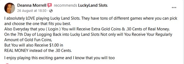 luckyland casino no deposit bonus code