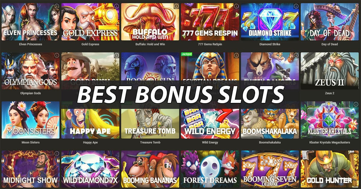 Typisk Bliv ved omhyggeligt Slots with the Best Bonus Games in 2023 | 10 Top Bonus Slots